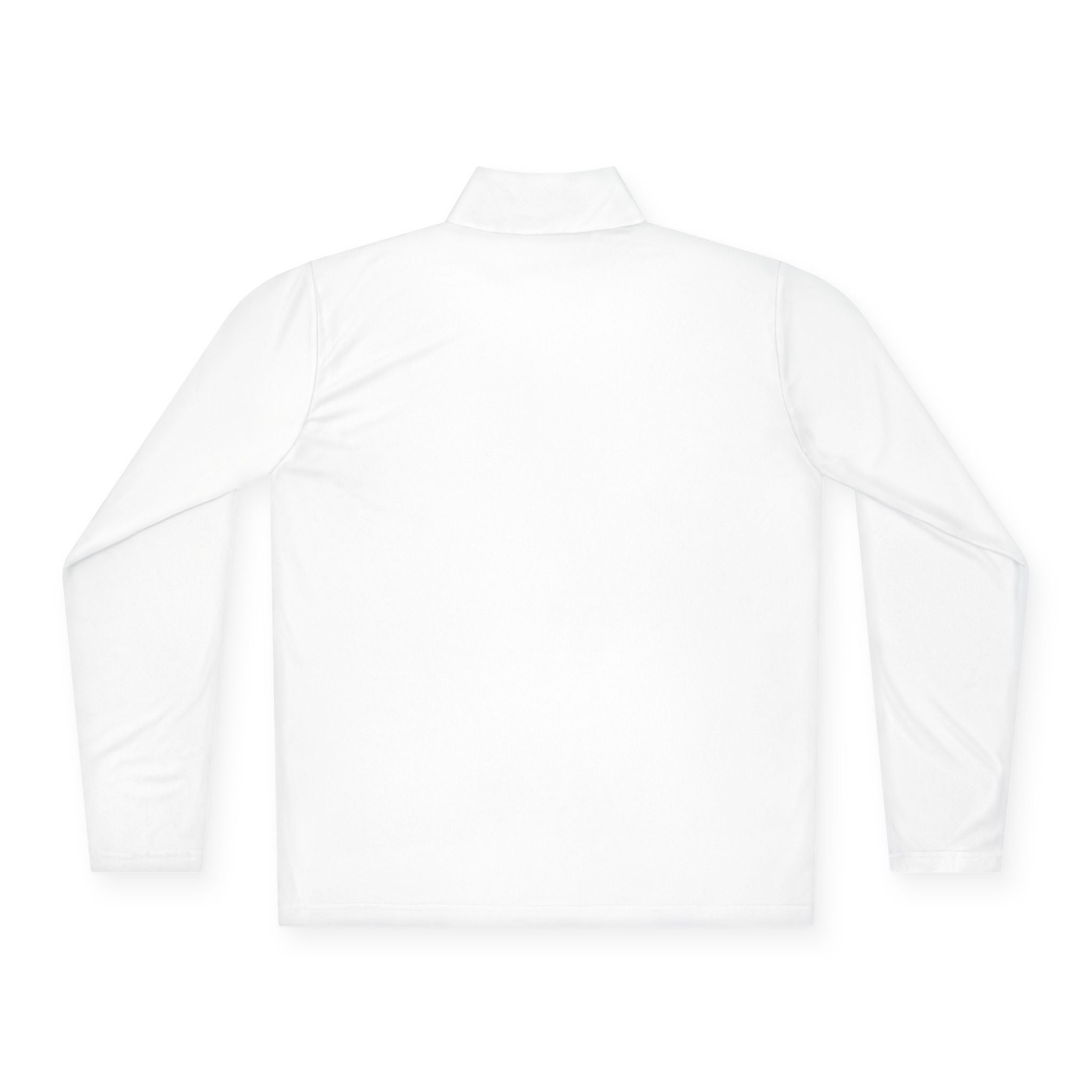 Quarter-Zip Pullover — Minimalist Purple MKA Logo Chest Sweatshirt