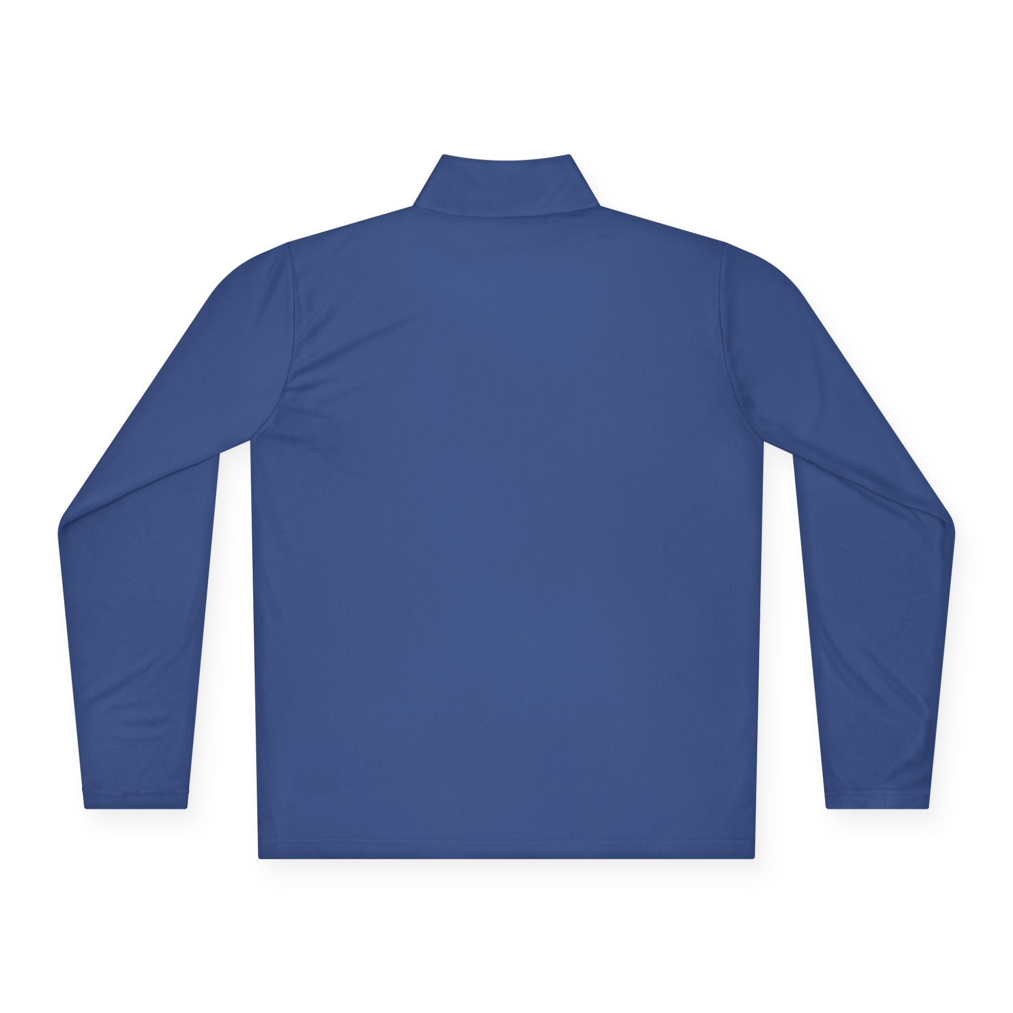 Quarter-Zip Pullover — Minimalist Purple MKA Logo Chest Sweatshirt