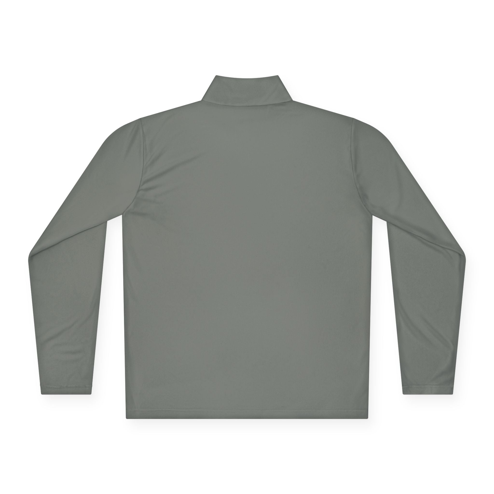 Quarter-Zip Pullover — Minimalist Purple MKA Logo Chest Sweatshirt