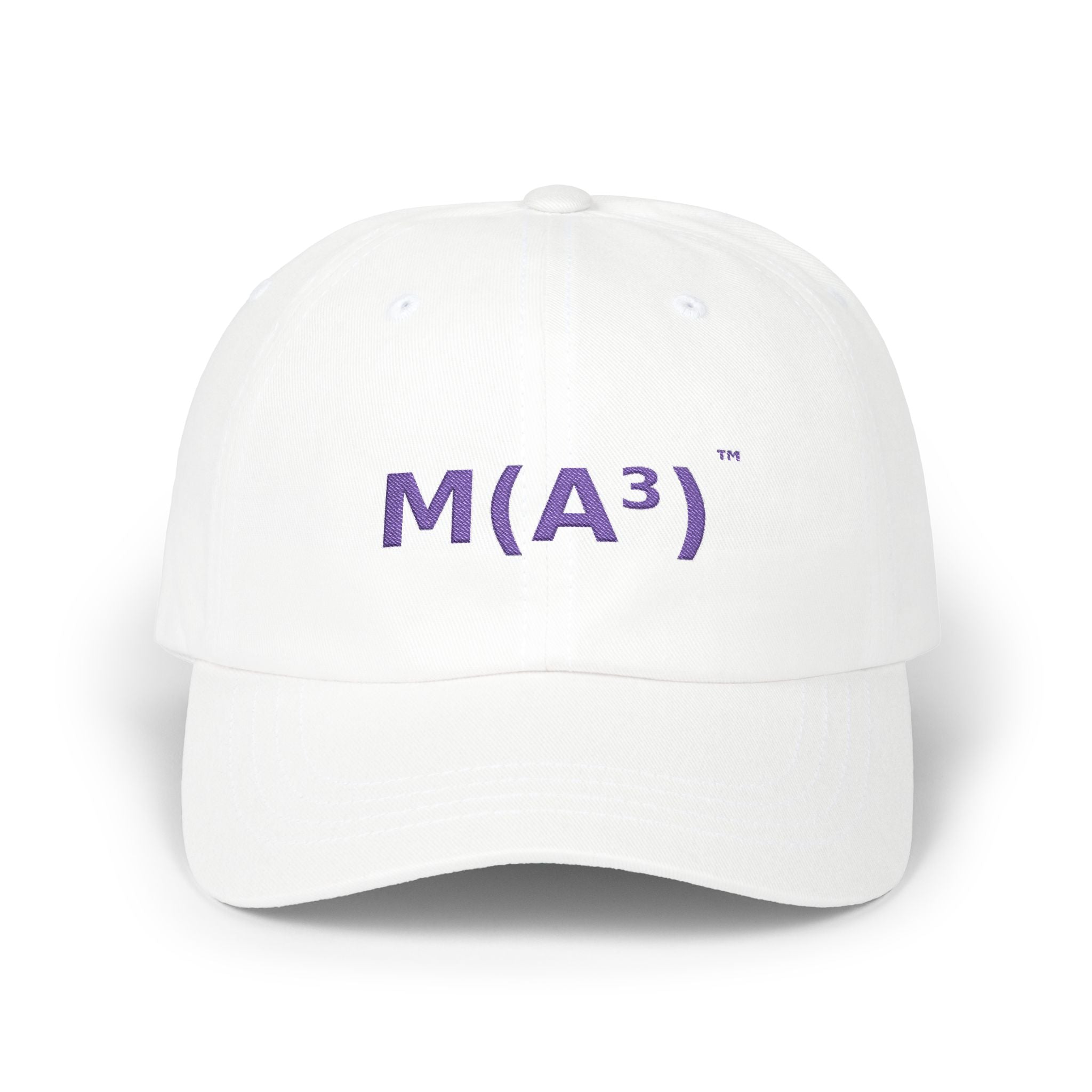 M(A)^3 embroidered Classic Dad Cap | Make America America Again text